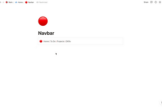 DIY Navigation in Notion in 5 quick steps.