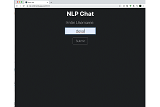 Demo of Real-time Chat App