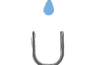 An animation of a drop falling into a cup and the cup gradually gets fuller. This represents Karmabank’s saying: A Single Drop of Support can change a Life