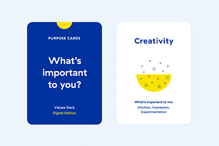 Introducing the Purpose Cards Values Deck
