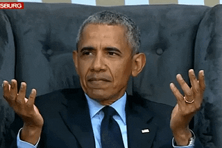 Barack obama looking confused