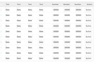 Designing tables