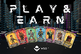 🥳#WSGToken is a play-to-earn platform where players can have fun while earn.🎮