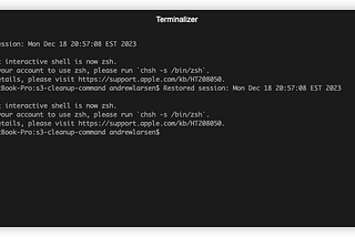 Cleanup S3 buckets with Go & Cobra CLI