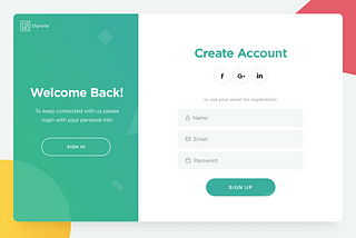 UI / UX inspiration —Sign up forms