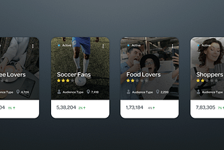 Designing UI cards for an award-winning SaaS product