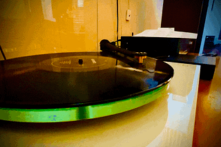 Vinyl Resurgence — tables have turned, literally!