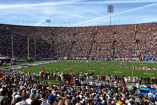 A trip to the LA Coliseum.