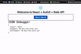 Build a simple Rails API server + Auth0 JWT authentication + React from scratch in 30 minutes (or…