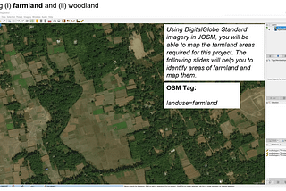 Image interpretation — inferring land use to map farmland and woodland in Bangladesh for community…