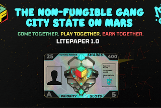 Gang Gang City — Million on Mars Guild Litepaper 1.0