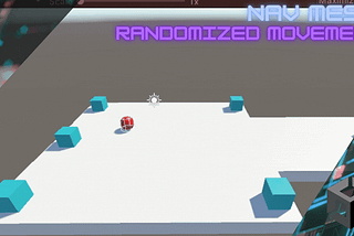 Moving Agents to Randomized Positions on Navmesh