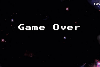 A simple Retro-inspired Game Over screen in Unity