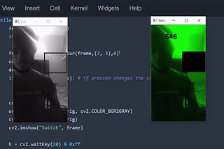 Virtual Switch with OpenCV