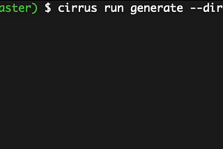 Using Cirrus CLI instead of Makefiles for generating gRPC