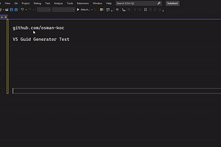Coding Convenience: Open Source Guid Generation Extensions for VS & VS Code