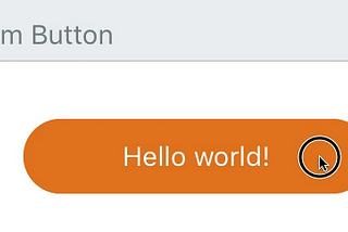 React Native: Custom Buttons with Cssta