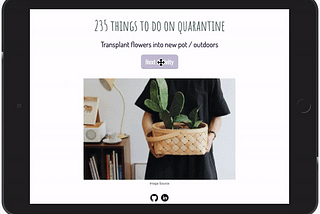 235 ideas of what to do while you are on quarantine 🏡