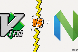 A GIF of Vim vs Neovim