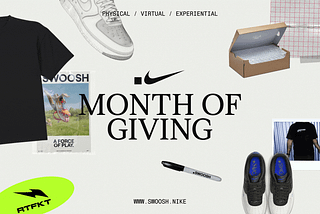 Introducing the .SWOOSH Month of Giving