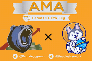 Puppies Network AMA with BEARkING BKG