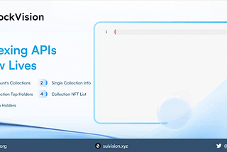 BlockVision’s Indexing APIs Simplify Integration and Make Data Retrieval Efficient