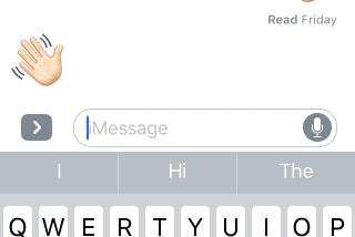 🍾Typing congratulations in iOS 10 is the best thing after Champaign