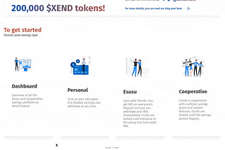 Проверка основных функций в тестовой сети Xend Finance