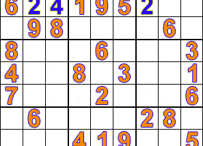 Algorithm to Solve Sudoku
