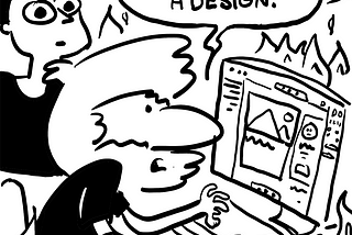 Comics about design and butts