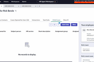 Add Related list button on Workspace