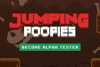 Jumping Poopies — Become Alpha Game Tester