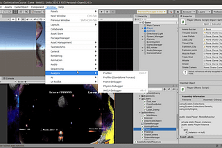 Using the Unity Profiler, an Overview