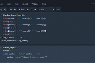 Automated Naughts and Crosses with Python