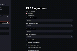 Streamline Your LLM Evaluation: A Step-by-Step Guide to RAG Metrics with Streamlit