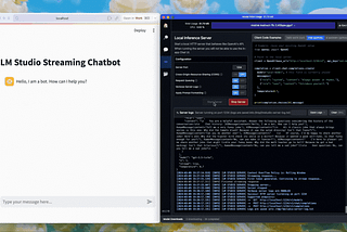 Streaming Local LLM Responses with LM Studio Inference Server