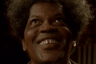 Clarence Williams III as the Crazy Funeral Parlor Director in the movie Tales From the Hood https://screenrant.com/tales-hood