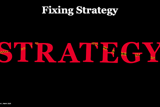 Fixing Strategy