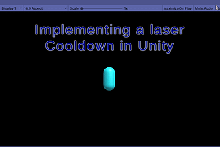 Creating A Cooldown System in Unity
