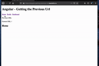 Accessing the Previous URL in Angular