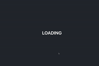 Using React Hooks For Loading Screen