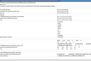 NLP: TF, IDF, and Count Vectorizer (CV)