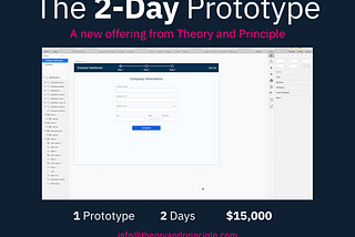 Introducing the 2-day Prototype