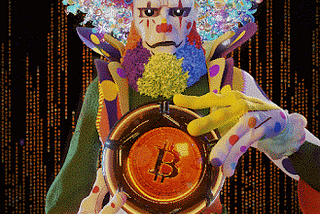 Crypto Clown BTC NFT — Rare Edition