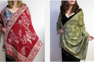 New Designs and Color : Cashmere Pashmina Shawls