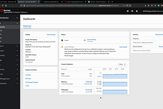 Working with projects in Openshift