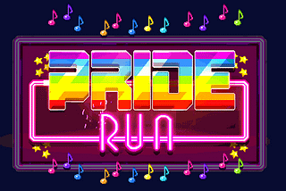 Pride Run — not just a beat matching game…