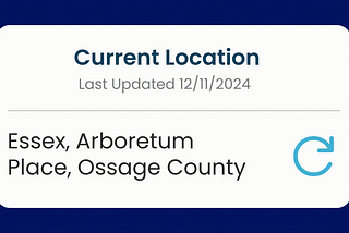 Location Icon Animation in Field Worker Management App