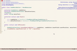Helix and Unity (C#)