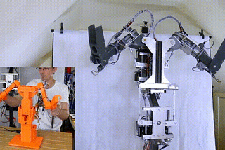 James Bruton Built Motion Capture Rigs for His Animatronic Robots